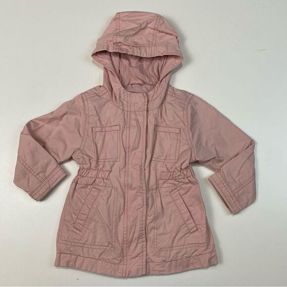Old Navy Other - Old Navy girls hooded pink jacket size 2T